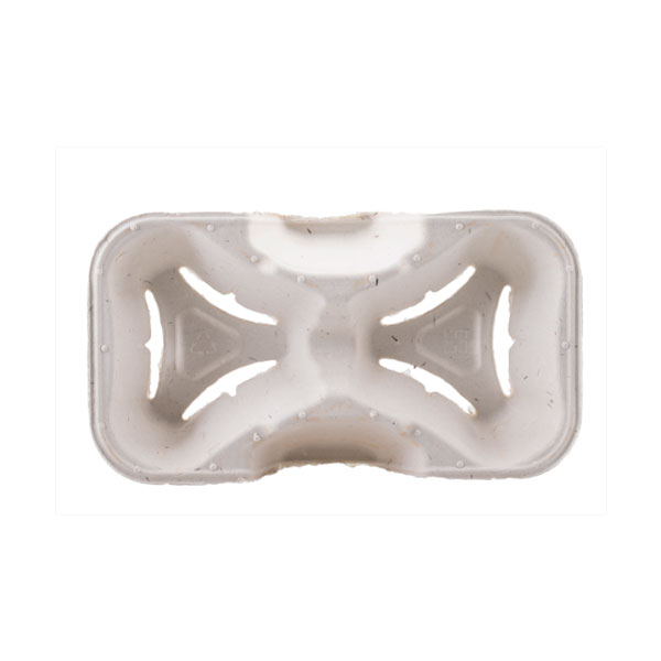 Moulded Pulp Fibre  Cup Carrier