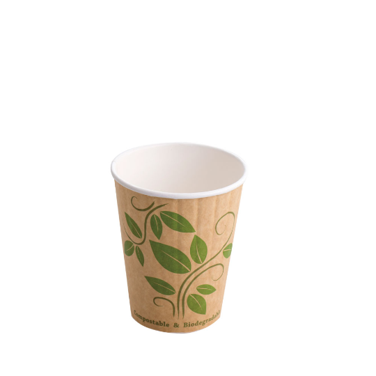 8oz PLA Double Wall Paper Cups