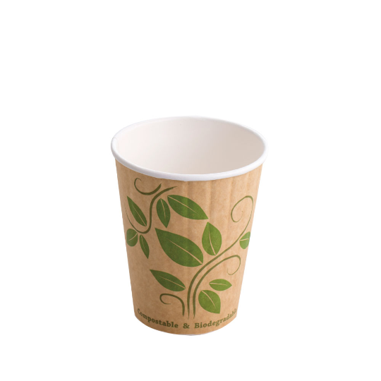 12oz PLA Double Wall Paper Cups